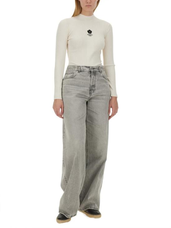  겐조 스웨터 FE62PU475 3LG01 WHITE - KENZO