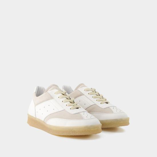  MM6 메종마르지엘라 스니커즈 MMMS20000 WHITE - MM6 MAISON MARGIELA