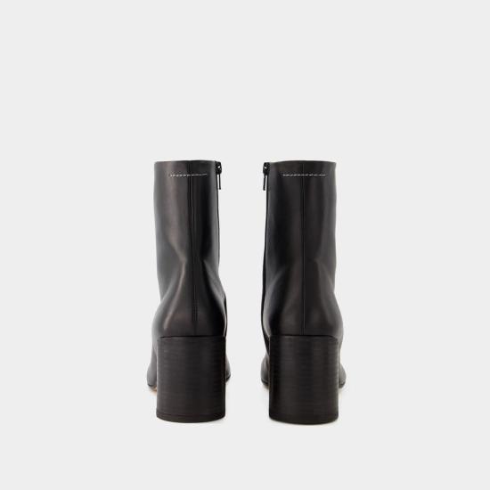  MM6 메종마르지엘라 부츠 MMMS20011 Black - MM6 MAISON MARGIELA