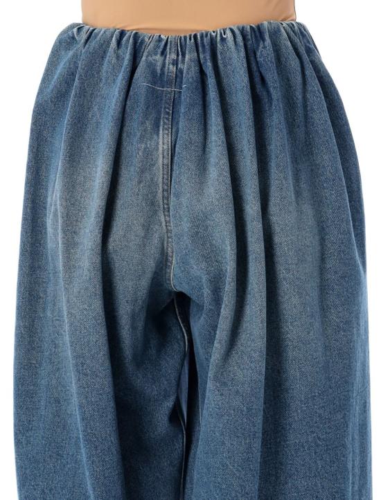 24FW MM6 메종마르지엘라 데님 스트레이트 팬츠 24AS52KA0514S30589 980 BLUE - MM6 MAISON MARGIELA