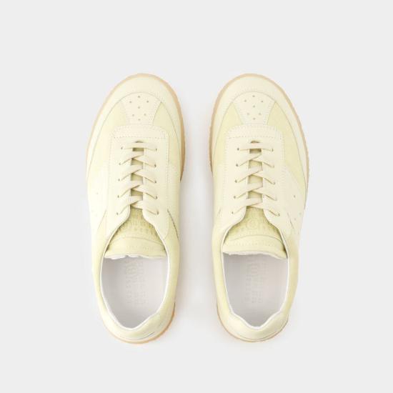  MM6 메종마르지엘라 스니커즈 MMMS21019 Beige - MM6 MAISON MARGIELA