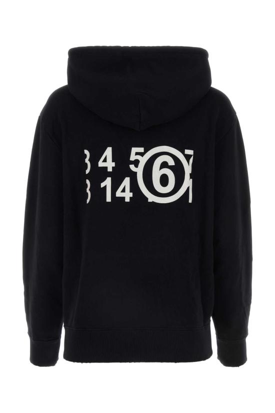 24FW MM6 메종마르지엘라 후드 티셔츠 S52GU0191S25537 900 Black - MM6 MAISON MARGIELA