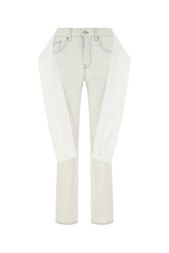  MM6 메종마르지엘라 데님 팬츠 S62LB0074S30460 990 Multicoloured