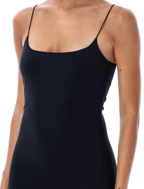 24FW MM6 메종마르지엘라 롱 원피스 24AS52DG0022S24625 900 Black - MM6 MAISON MARGIELA