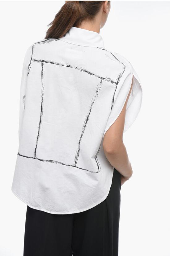  마르지엘라 셔츠 S32DL0212 S49818 100 White - MAISON MARGIELA