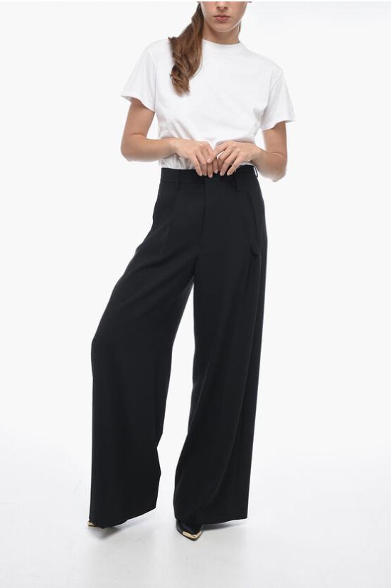  마르지엘라 스트레이트 팬츠 S52KA0326 S53960 900 Black - MAISON MARGIELA