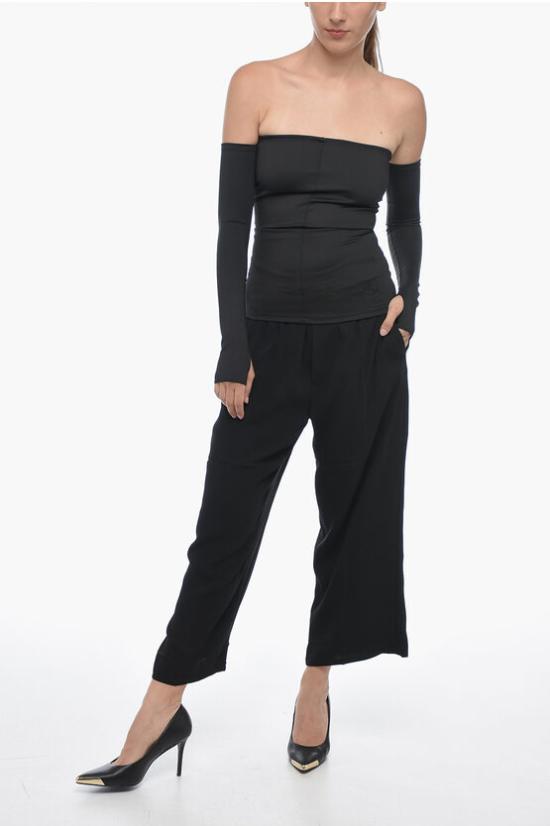  마르지엘라 긴팔 티셔츠 S52NC0312 S24477 900 Black - MAISON MARGIELA