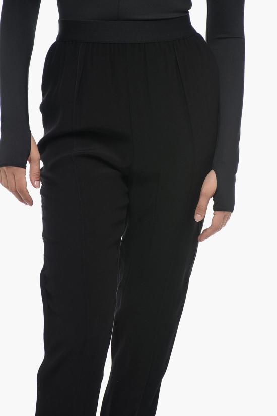  마르지엘라 크롭 팬츠 S51KA0528 S53677 900 Black - MAISON MARGIELA