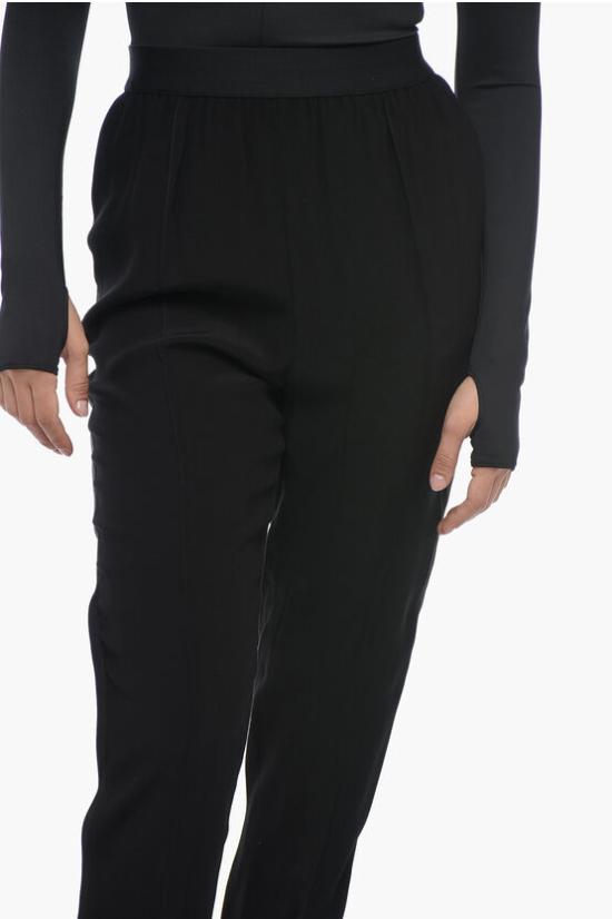  마르지엘라 크롭 팬츠 S51KA0528 S53677 900 Black - MAISON MARGIELA