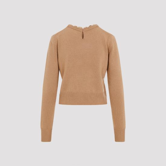 24FW 파코라반 스웨터 24AMPU294ML0239 P830 CAMEL - PACO RABANNE