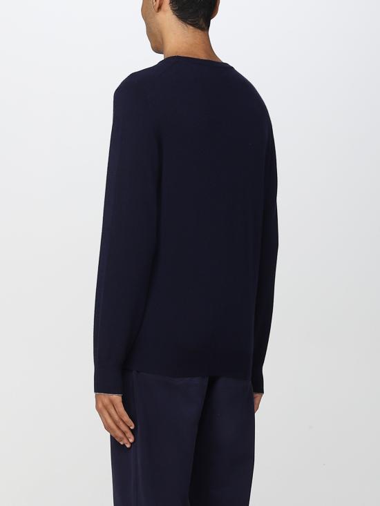  브루넬로 쿠치넬리 스웨터 M2200100 CW425 blu - BRUNELLO CUCINELLI