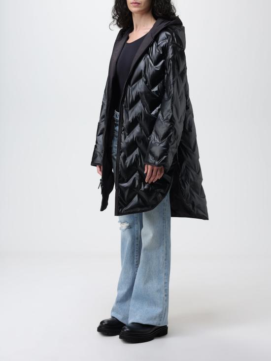  조르지오 아르마니 코트 6R2L682NFGZ 0999 nero - GIORGIO ARMANI