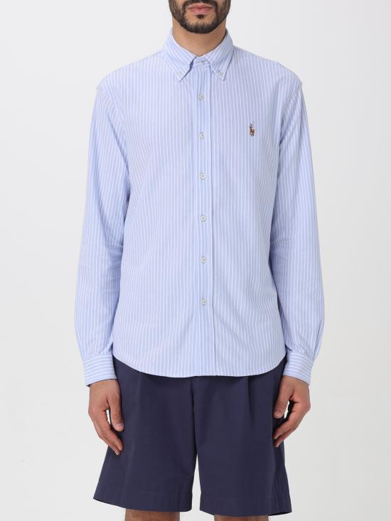  랄프 로렌 셔츠 710934575 002 bianco blu