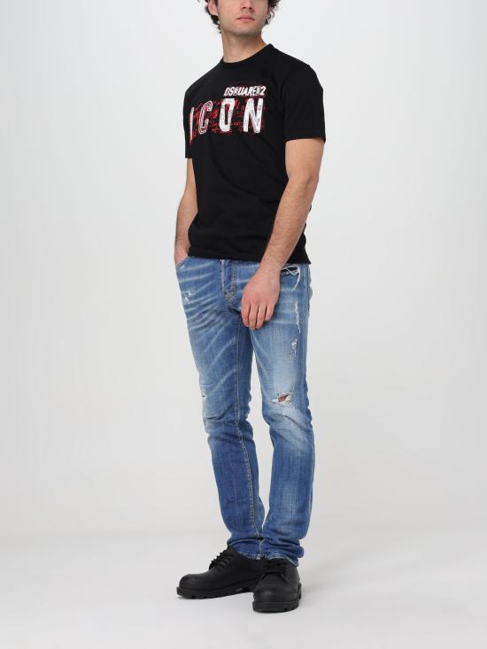  디스퀘어드2 반팔 티셔츠 S79GC0084S23009 900 - DSQUARED2