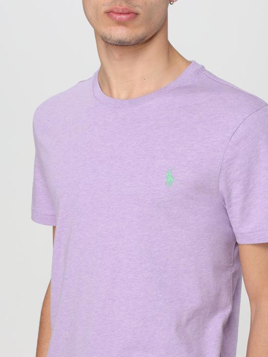  랄프 로렌 반팔 티셔츠 710671438 363 lilla - RALPH LAUREN