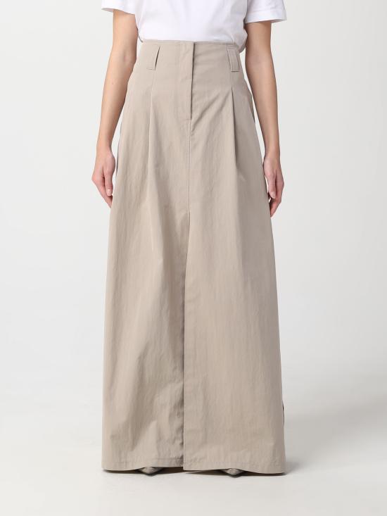  브루넬로 쿠치넬리 롱 스커트 ML180G3347 C8695 grano