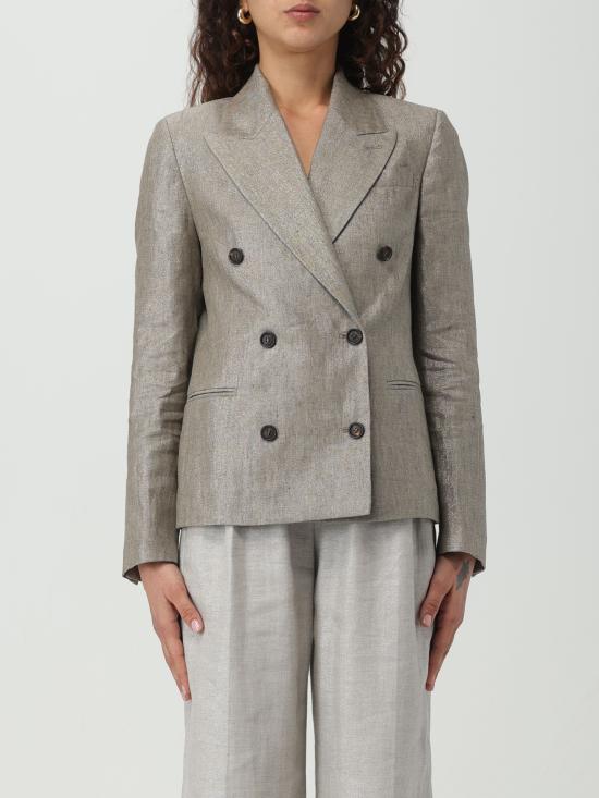  브루넬로 쿠치넬리 자켓 MH5672358 C002 marrone argento