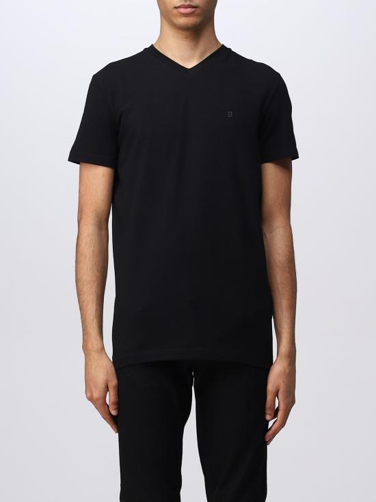  돈답 반팔 티셔츠 US327JS0125ZL4 999 nero