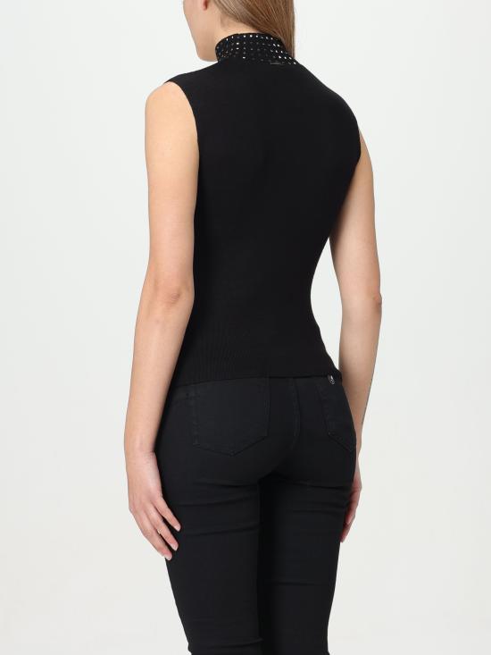 24SS 리우조 민소매 티셔츠 WA4088MS49I 22222 nero - LIU JO