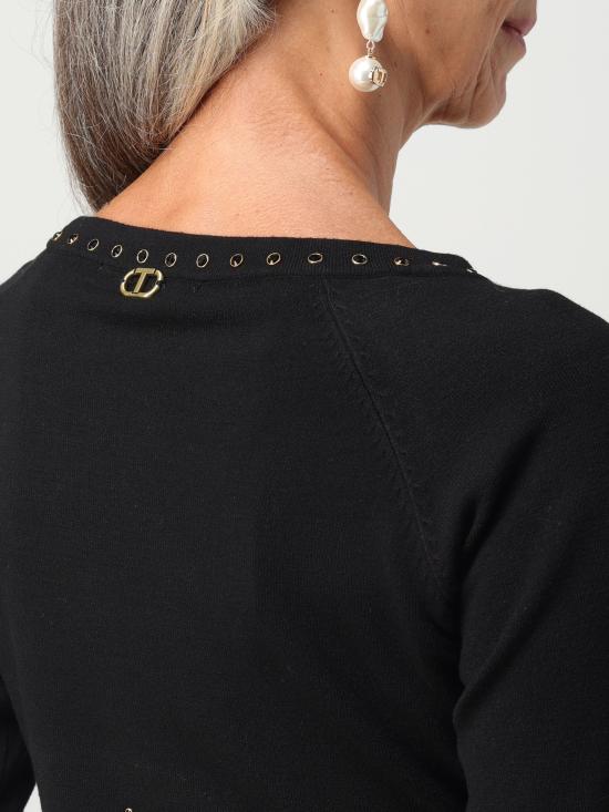  트윈세트 롱 원피스 232TT3171 00006 nero - TWINSET