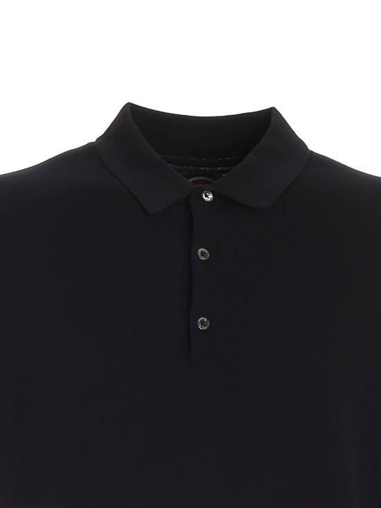  바라쿠타 폴로 티셔츠 BRMAG0003BKNT1 100 nero - BARACUTA