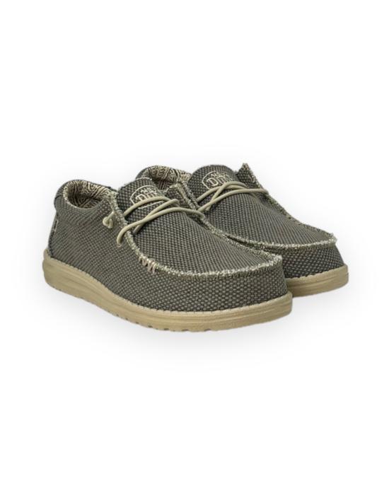  헤이두드 로퍼 HD40003 3VE verde militare - HEY DUDE