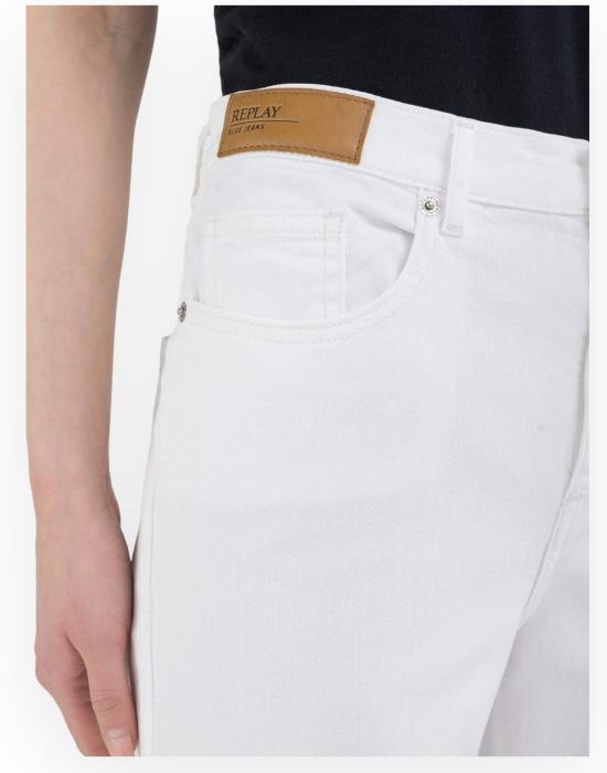  리플레이 데님 스트레이트 팬츠 WA5210008415198 001 bianco - REPLAY