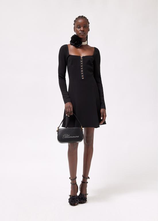  블루마린 숏 원피스 2A212A N0990 nero - BLUMARINE