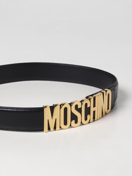  모스키노 레귤러 벨트 A80358008 0555 nero - MOSCHINO