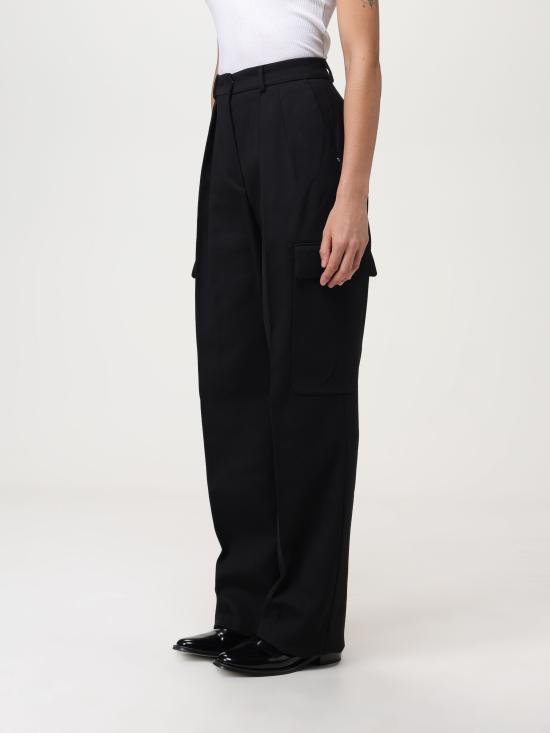  스포트막스 스트레이트 팬츠 2321360339600 005 nero - SPORTMAX