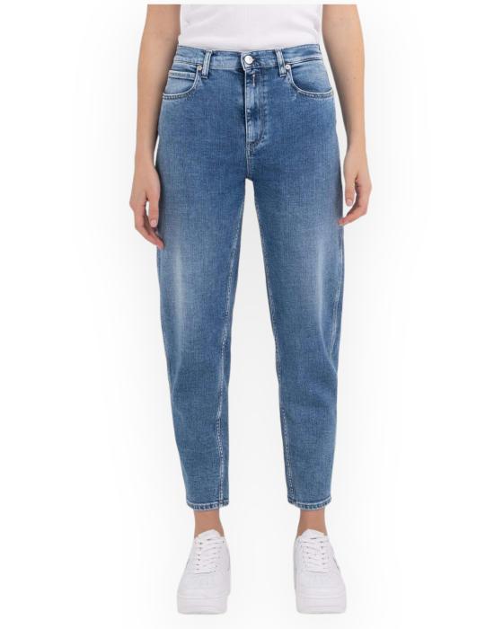  리플레이 데님 스트레이트 팬츠 WB471000581649 009 blu denim