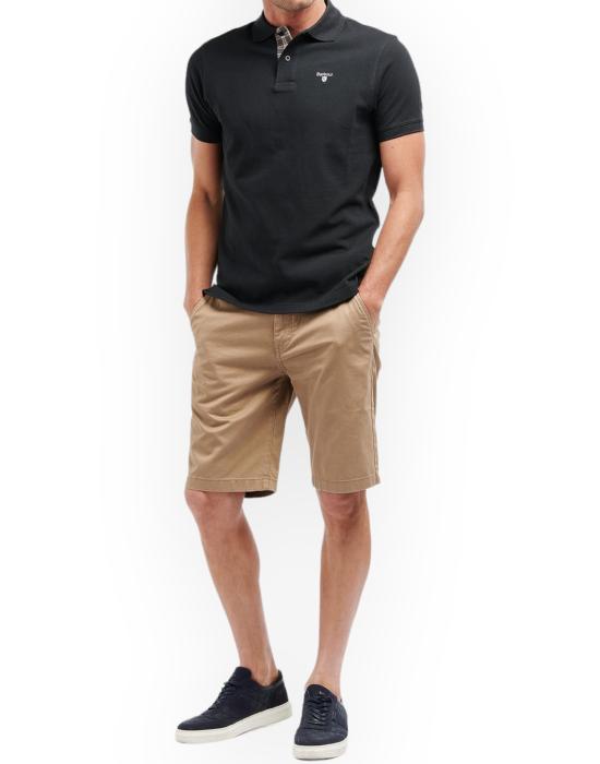  바버 폴로 티셔츠 MML0012 BK31 nero - BARBOUR