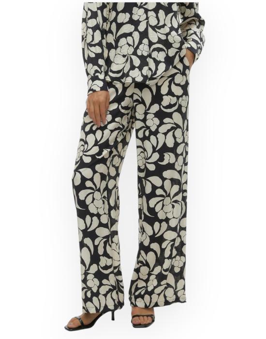  베로 모다 스트레이트 팬츠 10303905 BLACK bianco nero