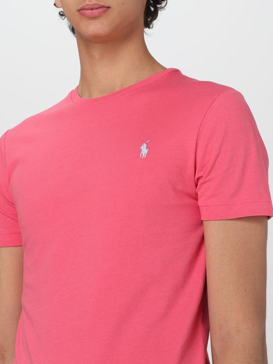  랄프 로렌 반팔 티셔츠 710671438 360 salmone - RALPH LAUREN