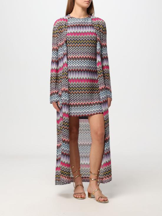  미소니 숏 원피스 DS24SG55BR00YB SM9CI multicolor - MISSONI