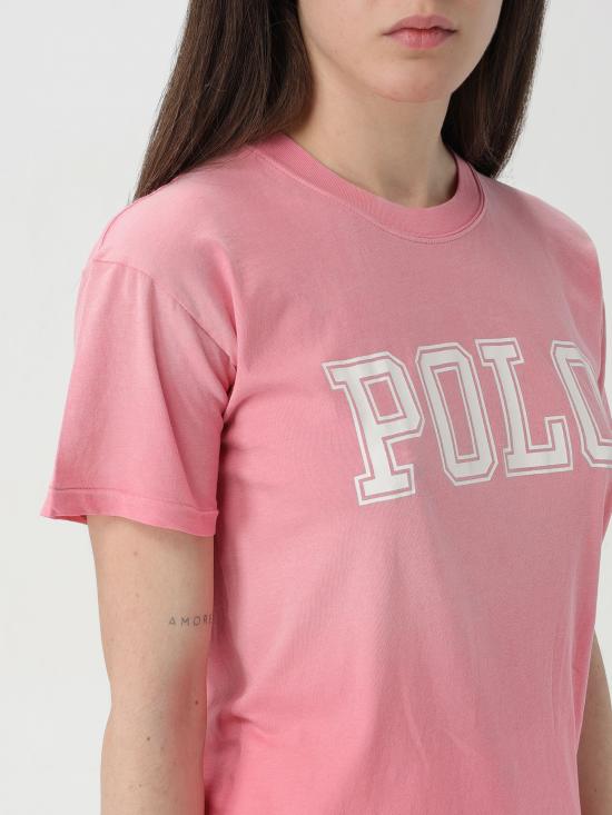  랄프 로렌 반팔 티셔츠 211935591 002 rosa - RALPH LAUREN