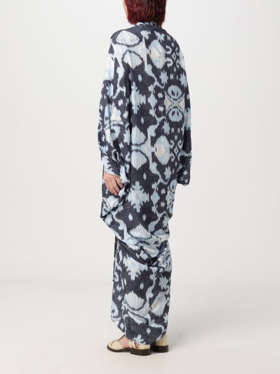  바잘 디럭스 롱 원피스 S9821901 098 azzurro - BAZAR DELUXE