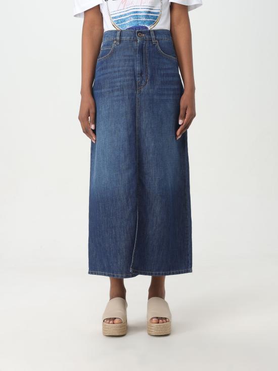  위켄드막스마라 데님 스커트 2415101062600 007 denim scuro