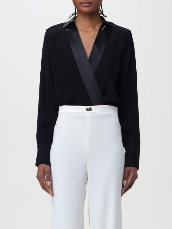  엘리자베타프랜치 바디수트 티셔츠 CBT0241E2 110 nero