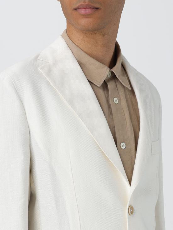  일레븐티 수트 자켓 I75ABUC10TES0G053 01 bianco - ELEVENTY