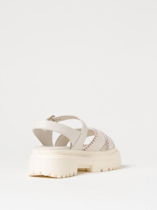 24SS 호간 샌들 HXW6440FJ30LE9 B013 bianco - HOGAN