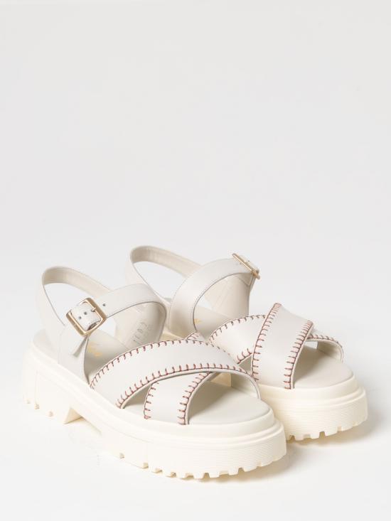24SS 호간 샌들 HXW6440FJ30LE9 B013 bianco - HOGAN