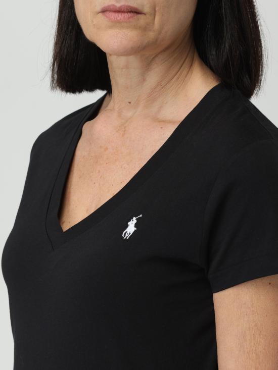  랄프 로렌 반팔 티셔츠 211902403 003 black - RALPH LAUREN