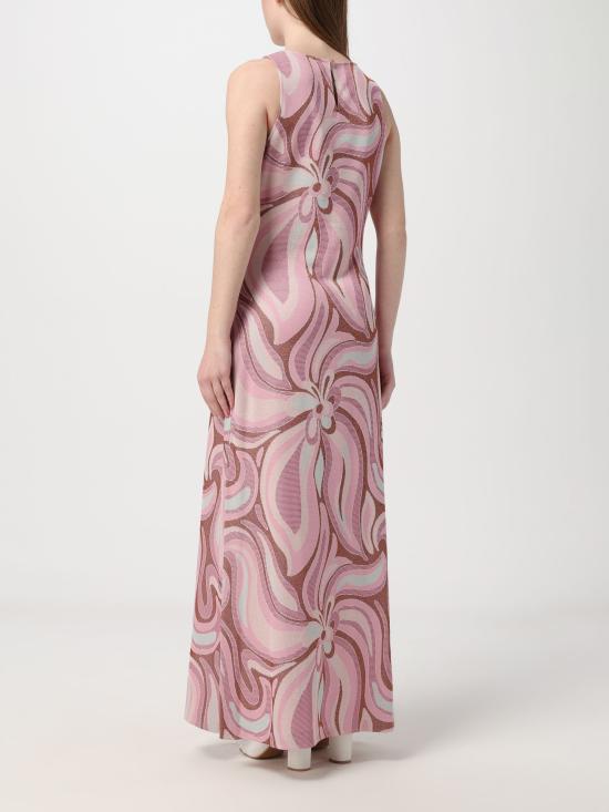  말리파르미 롱 원피스 JF010050206 C3229 rosa - MALÌPARMI