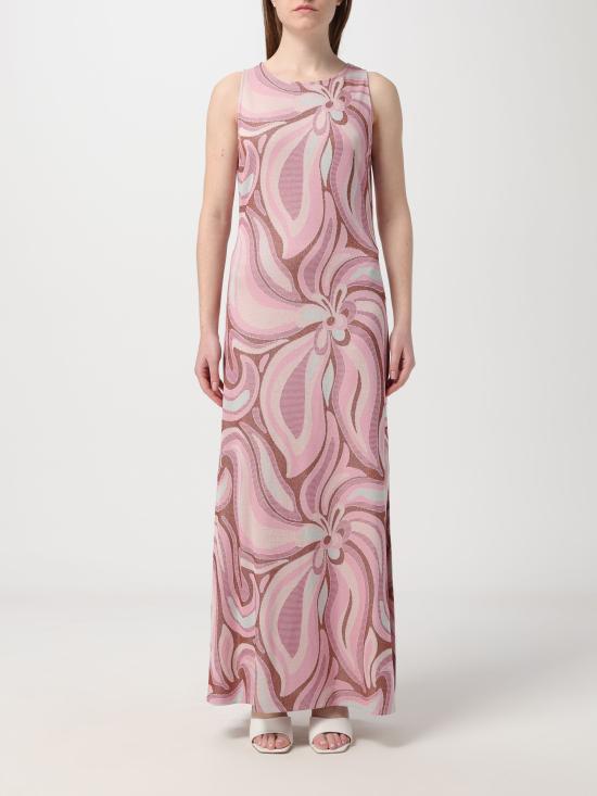  말리파르미 롱 원피스 JF010050206 C3229 rosa