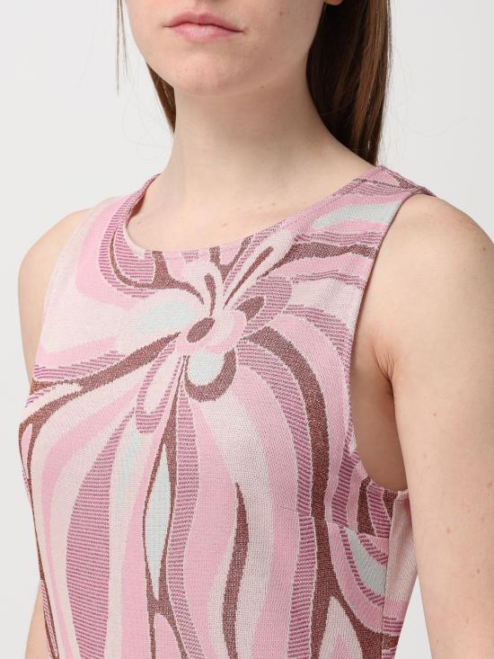  말리파르미 롱 원피스 JF010050206 C3229 rosa - MALÌPARMI