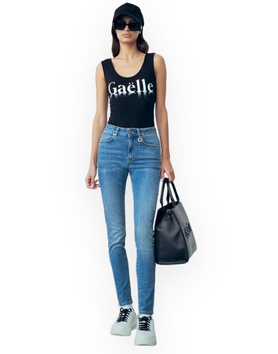  갈레 민소매 티셔츠 GAABW00458PTTS0059 NE01 nero - GAELLE