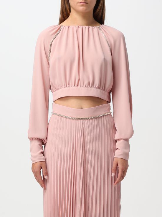 리우조 블라우스 CA4409TS055 X0549 rosa antico