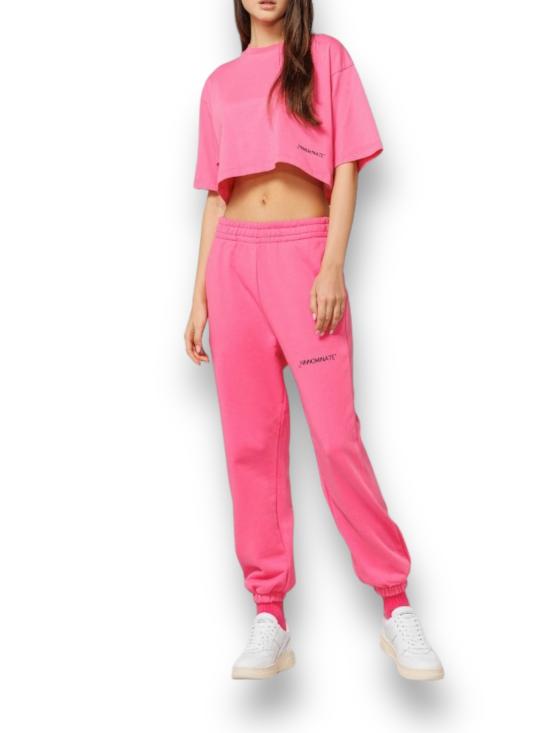  힌노미네이트 스트레이트 팬츠 HMABW00122PTTS0032 VI16 geranio - HINNOMINATE