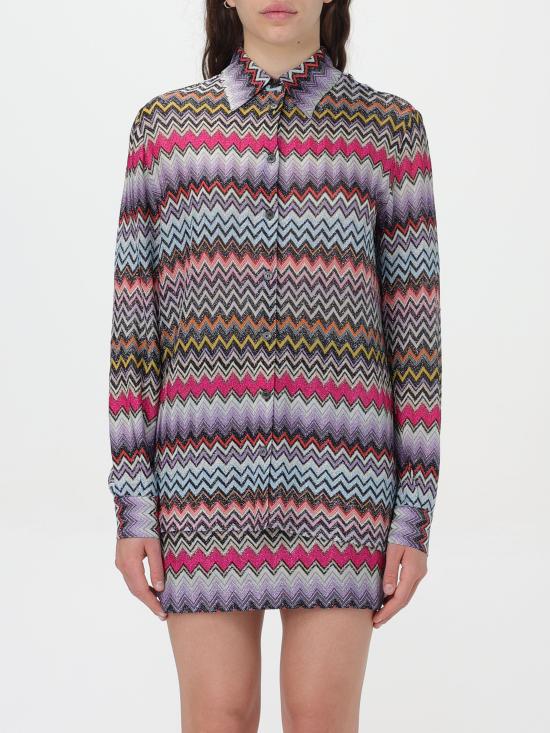  미소니 셔츠 DS24SJ0GBR00YB SM9CI multicolor